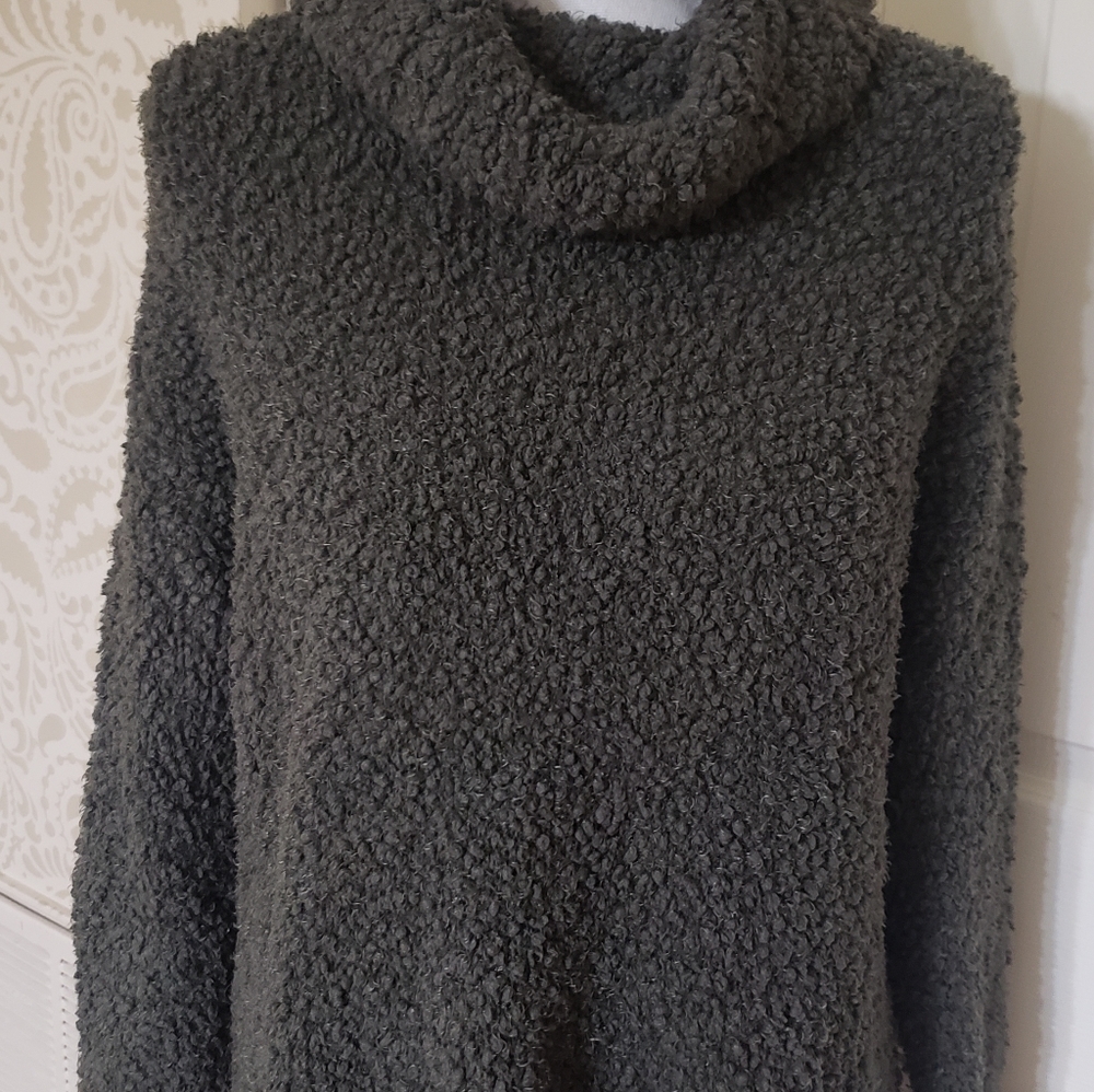 Ladies size large cowl neck sweater